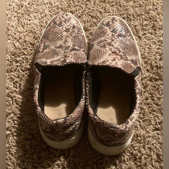 H&M Faux Snakeskin Slip Ons - Picture 3 of 4